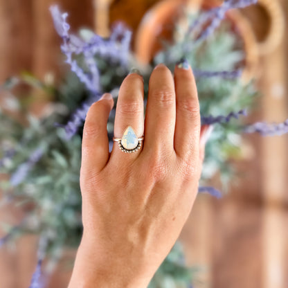 Sea Turtle Opalite Ring